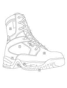 TRU-SPEC TAC Assault 9 Boots - 4062