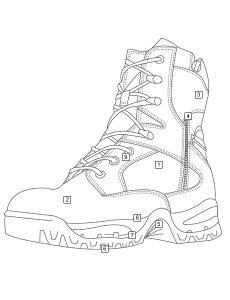 TRU-SPEC TAC Assault 9 Side Zip Boots