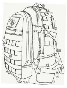 TRU-SPEC Elite 3 Day Backpack