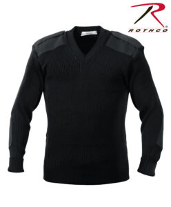 rothco-gi-style-acrylic-v-neck-sweater-6345-Black-A1