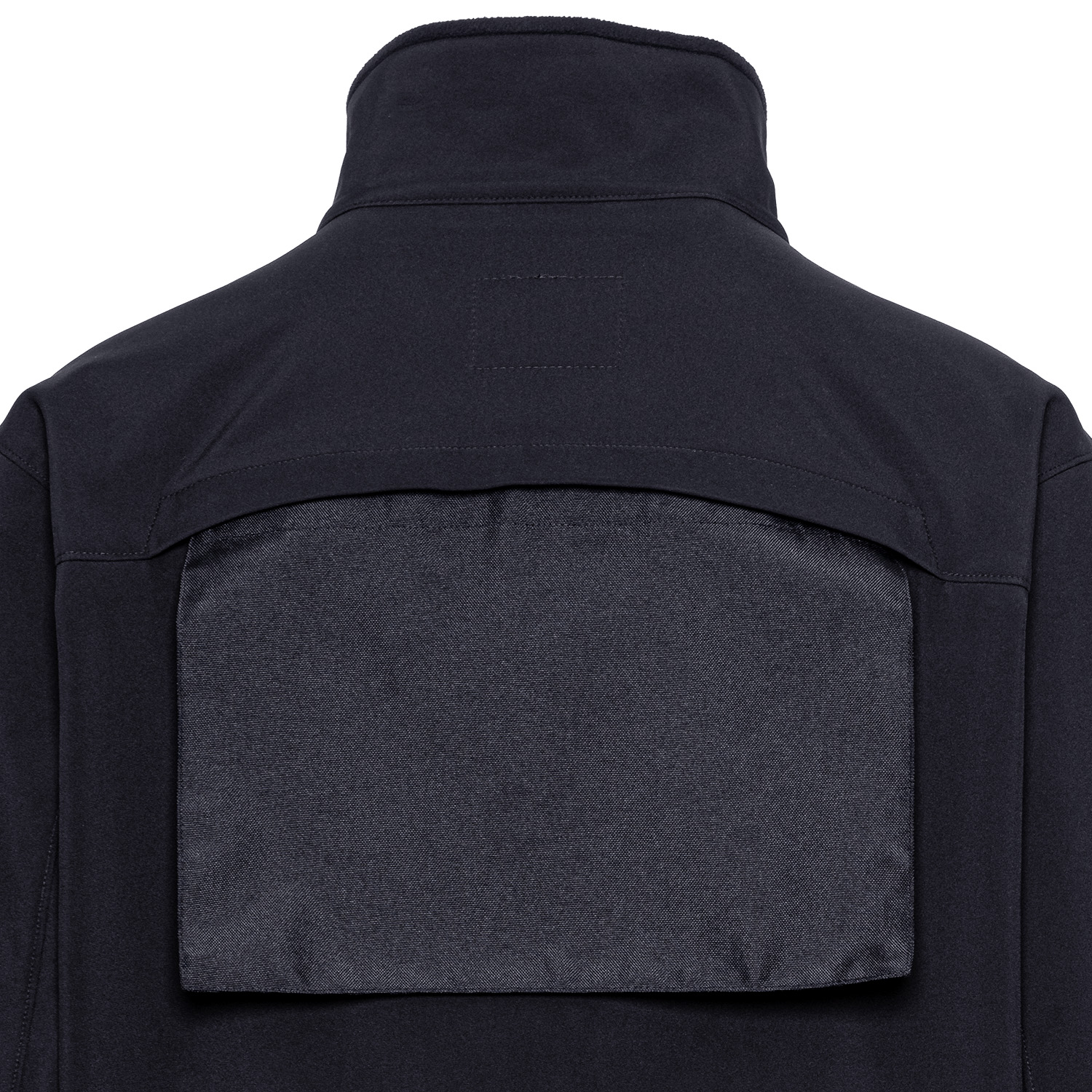 7850_tactical_softshell_jacket_police_ems_fbi_back_silo_navy_closeup_hideaway_panel